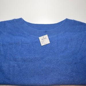 Boiled boat Neck Blue Club Monaco NWT